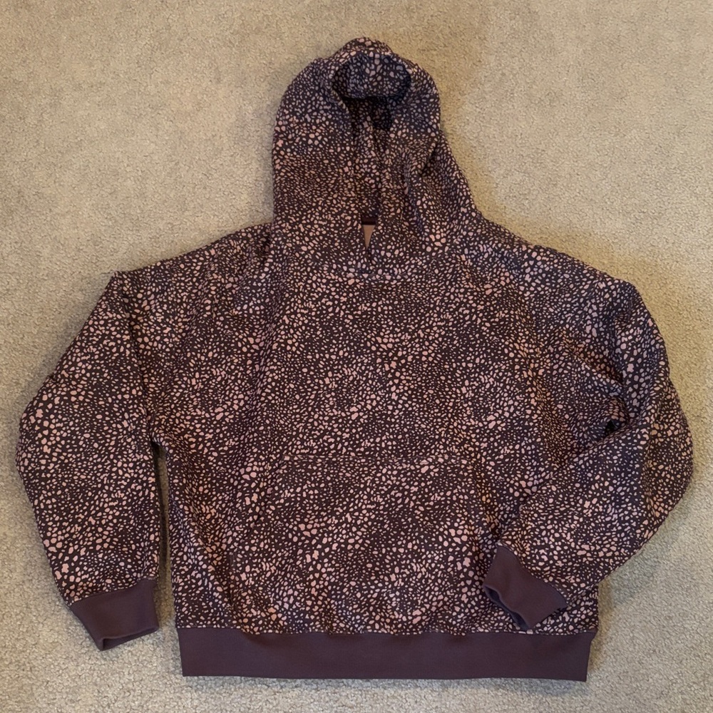 Fabletics Pink and Brown Hoodie